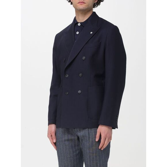 Manuel Ritz Jacket Men Blue - Picture 3 of 4
